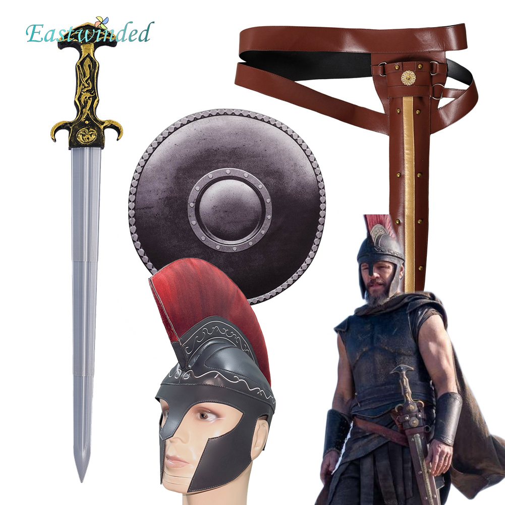 Cosplay Prop Dagger - อุปกรณ์คอสเพลย์โอดิสซีอุส ปลอกดาบ ดาบ ปีศาจ โล่ หมวกกันน็อค