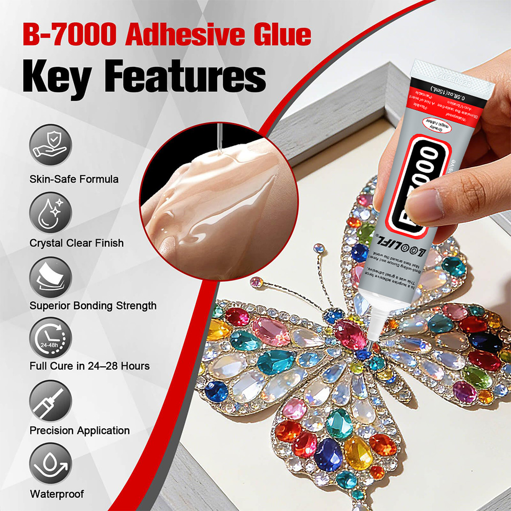 Loolifl B-7000 15/25/50/110Ml  - Contact Cement Glue บทวิจารณ์และราคา